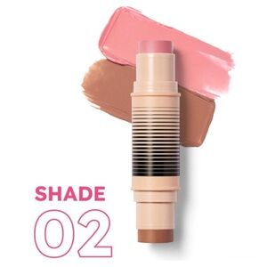 Dibs desert island duo blush/bronzer stick in Shade 2 - NIB